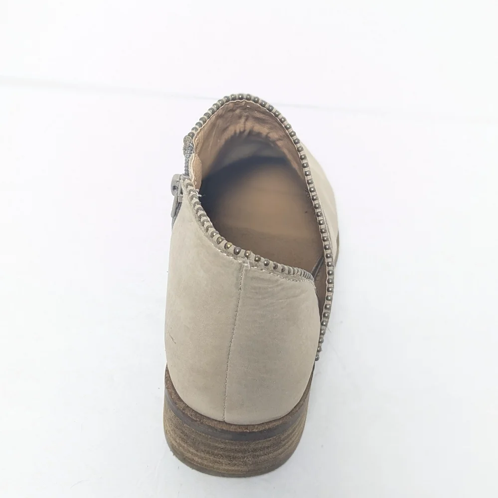 Lucky brand leather perrma ankle boots